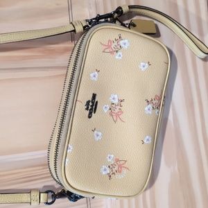 Coach wristlet/crossbody.